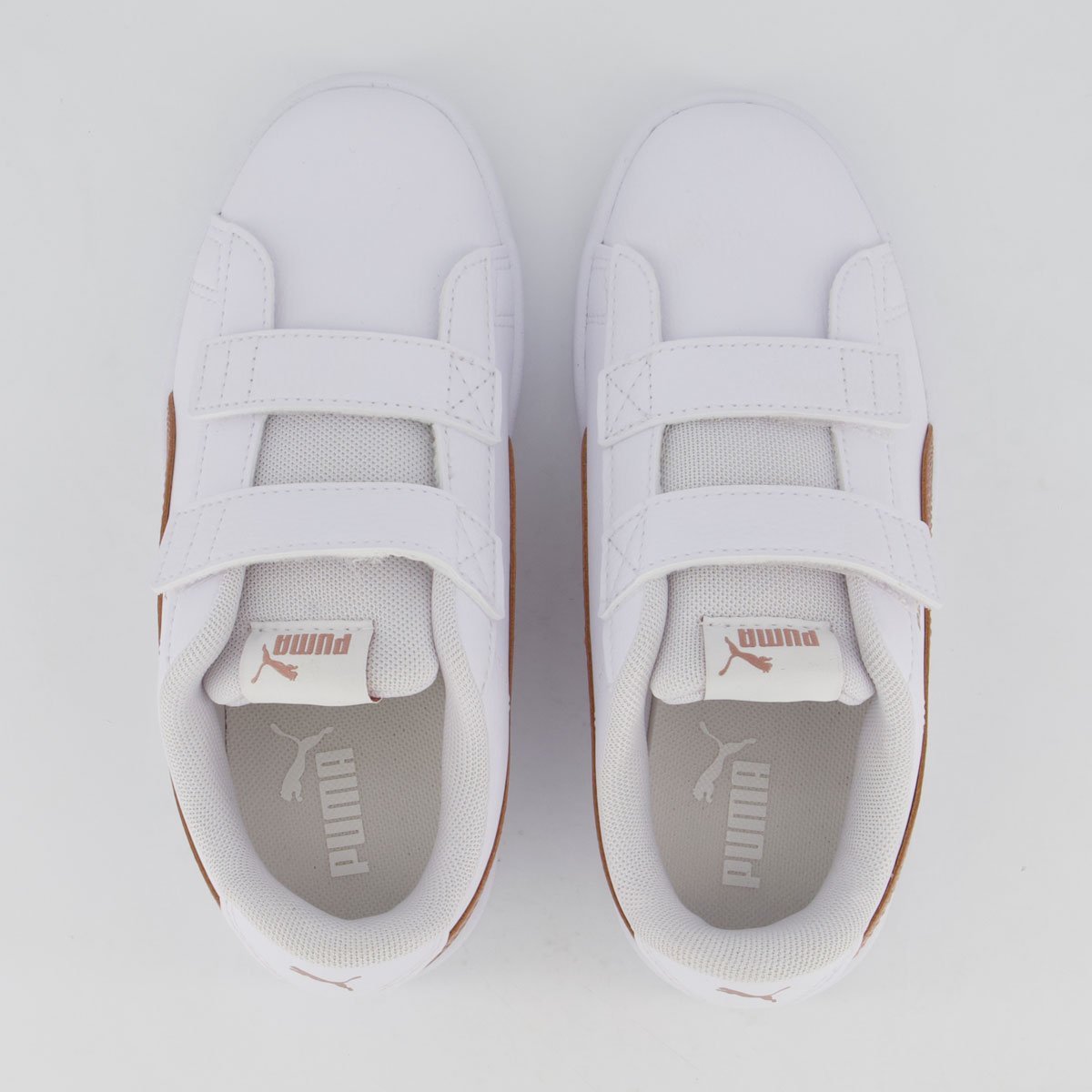 Tênis Puma Rickie Classic V PS Infantil Branco Branco 4