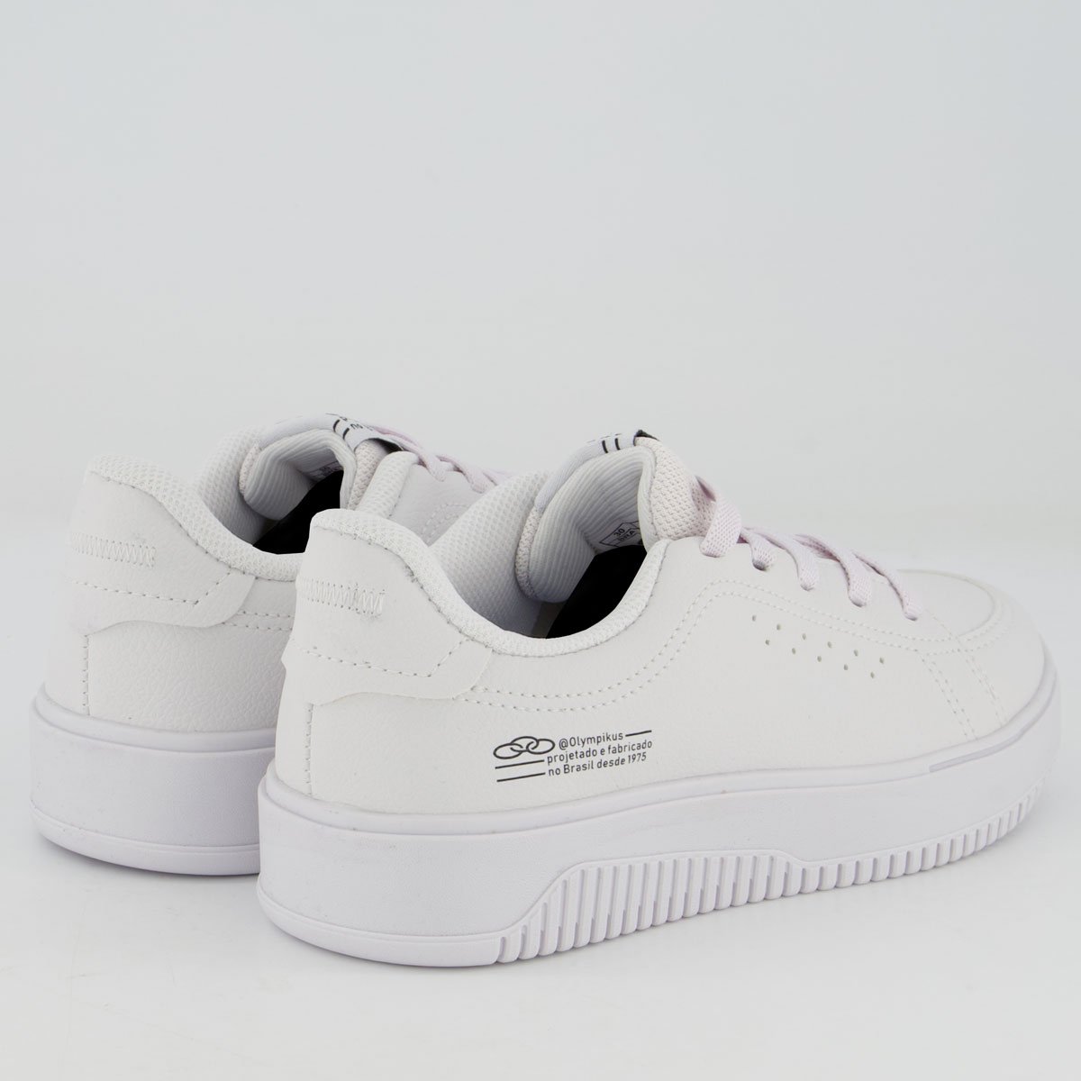 Tênis Olympikus Eros Juvenil Branco Branco 3