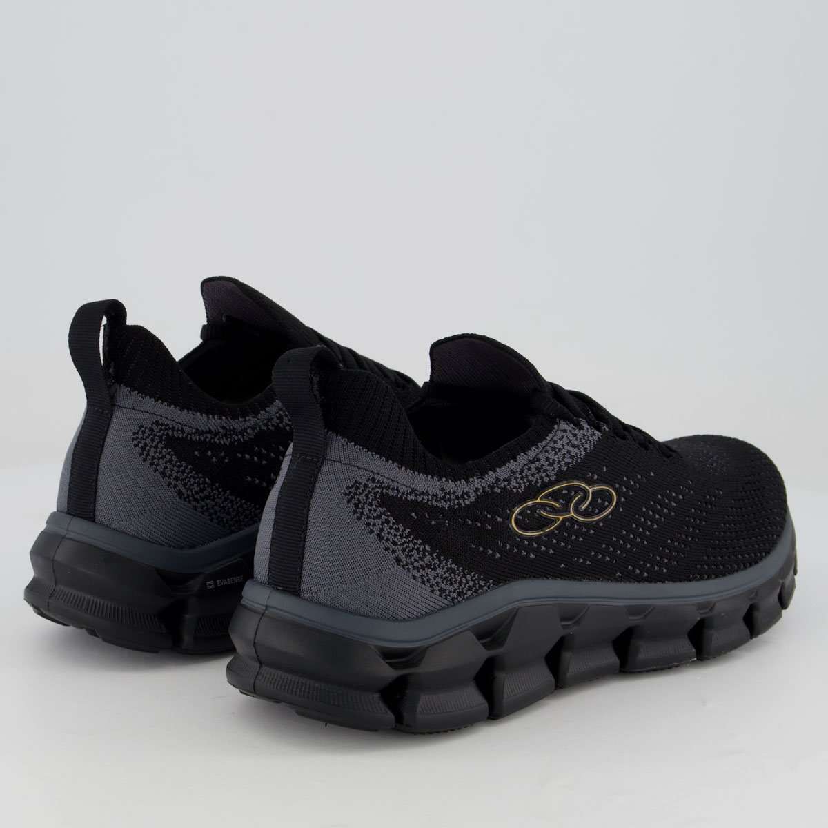 Tênis Olympikus Cygnus Preto e Cinza Preto 3