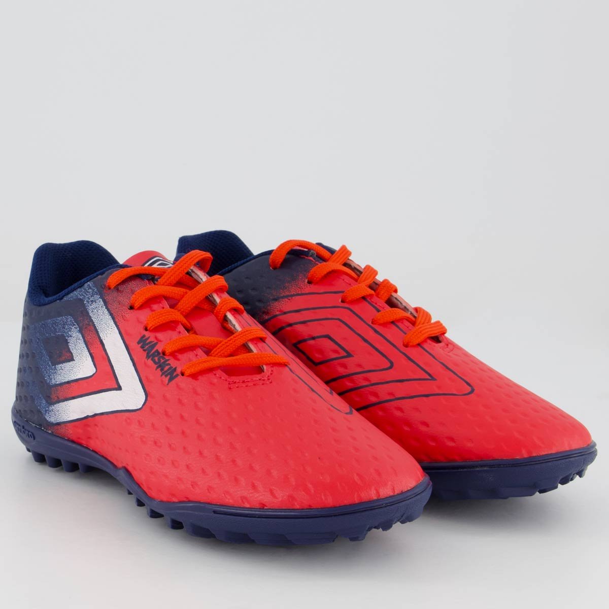 Chuteira Umbro Warskin Society Juvenil Vermelha Vermelho 2