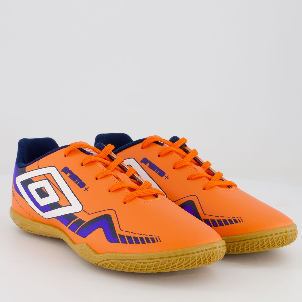 Chuteira Umbro Prisma+ Futsal Laranja Laranja 2