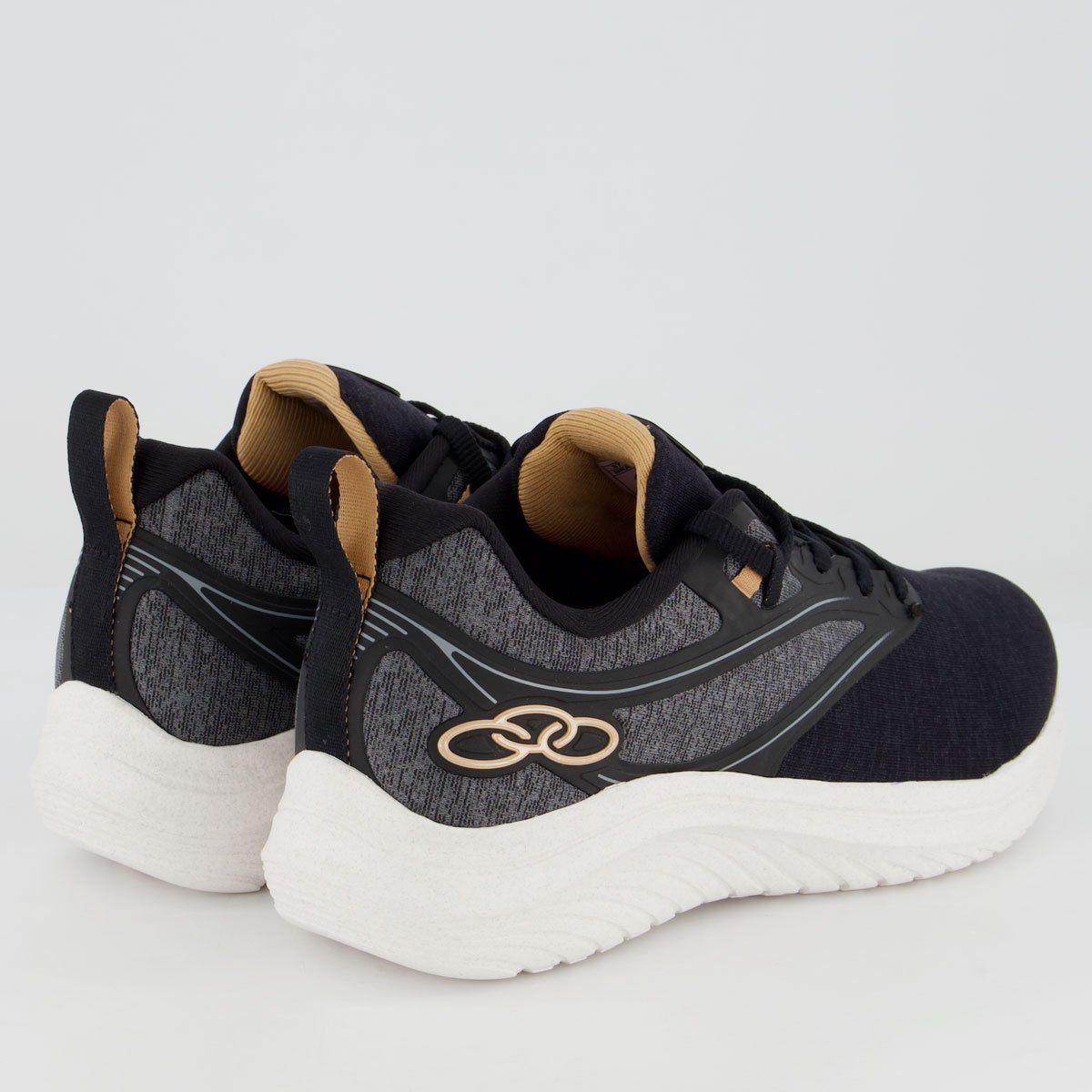 Tênis Olympikus Alfa 2 Feminino Preto Preto 3