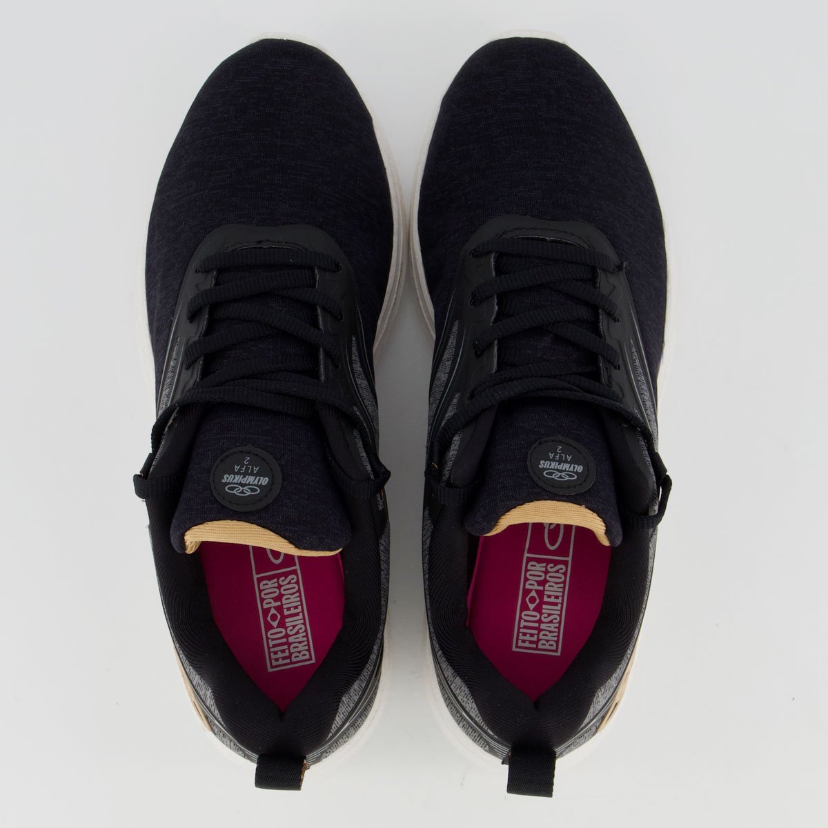 Tênis Olympikus Alfa 2 Feminino Preto Preto 4