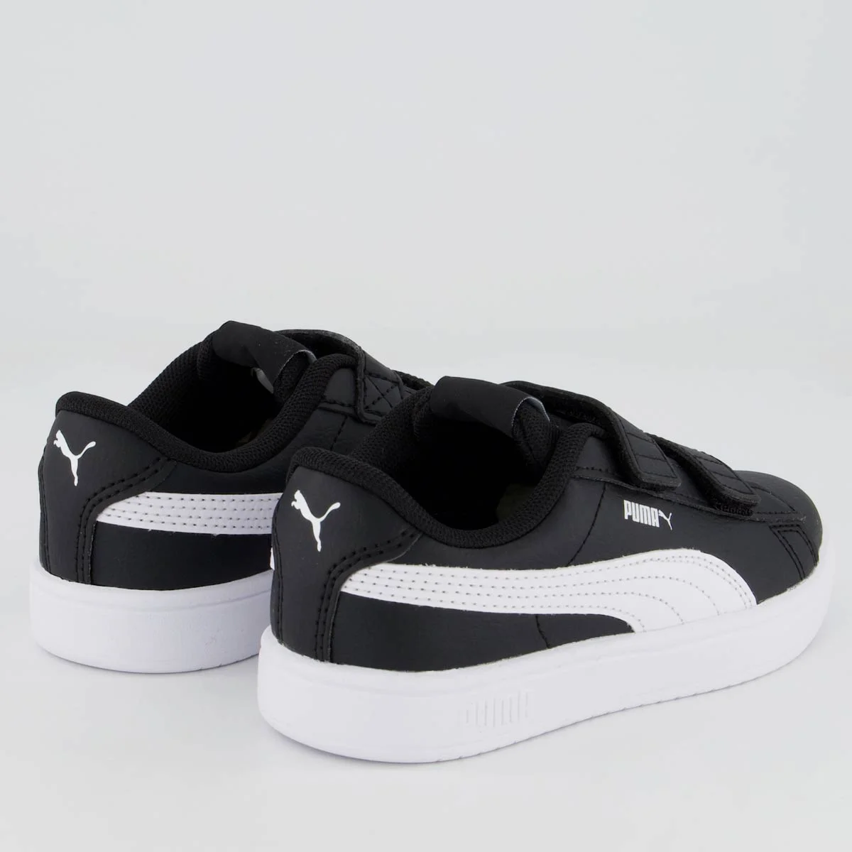 Tênis Puma Rickie Classic V OS Juvenil Preto Preto 3