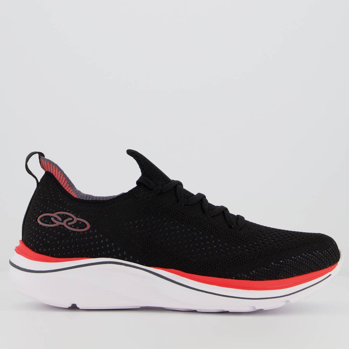 Tênis Olympikus Look Feminino Preto e Rosa 1