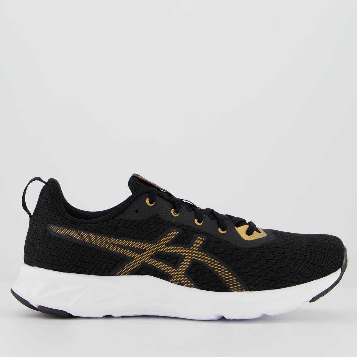 Tênis Asics Versablast 2 SE Preto e Dourado Preto 1