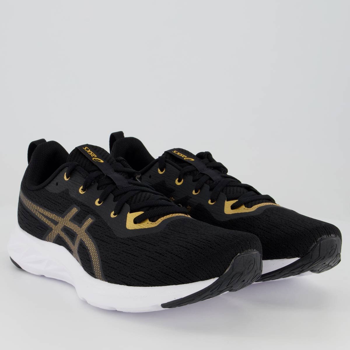 Tênis Asics Versablast 2 SE Preto e Dourado Preto 2