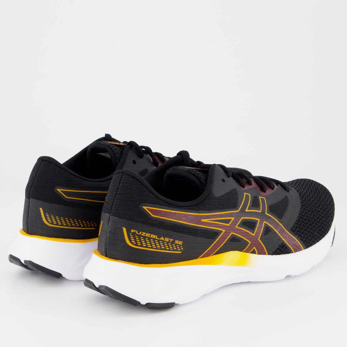 Tênis Asics Fuzeblast SE Preto e Laranja Preto 3