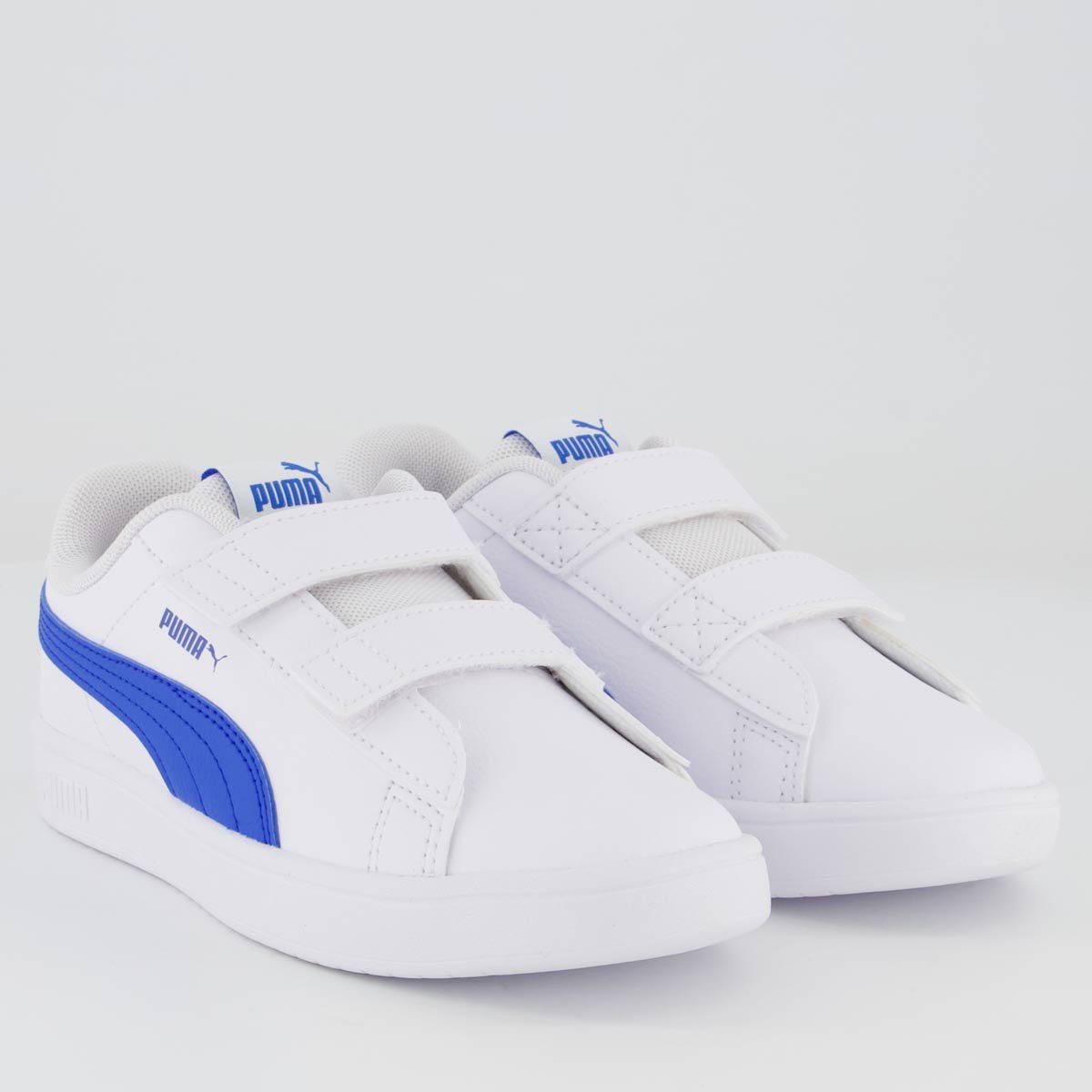 Tênis Puma Rickie Classic Infantil Branco e Azul Branco/Azul 2