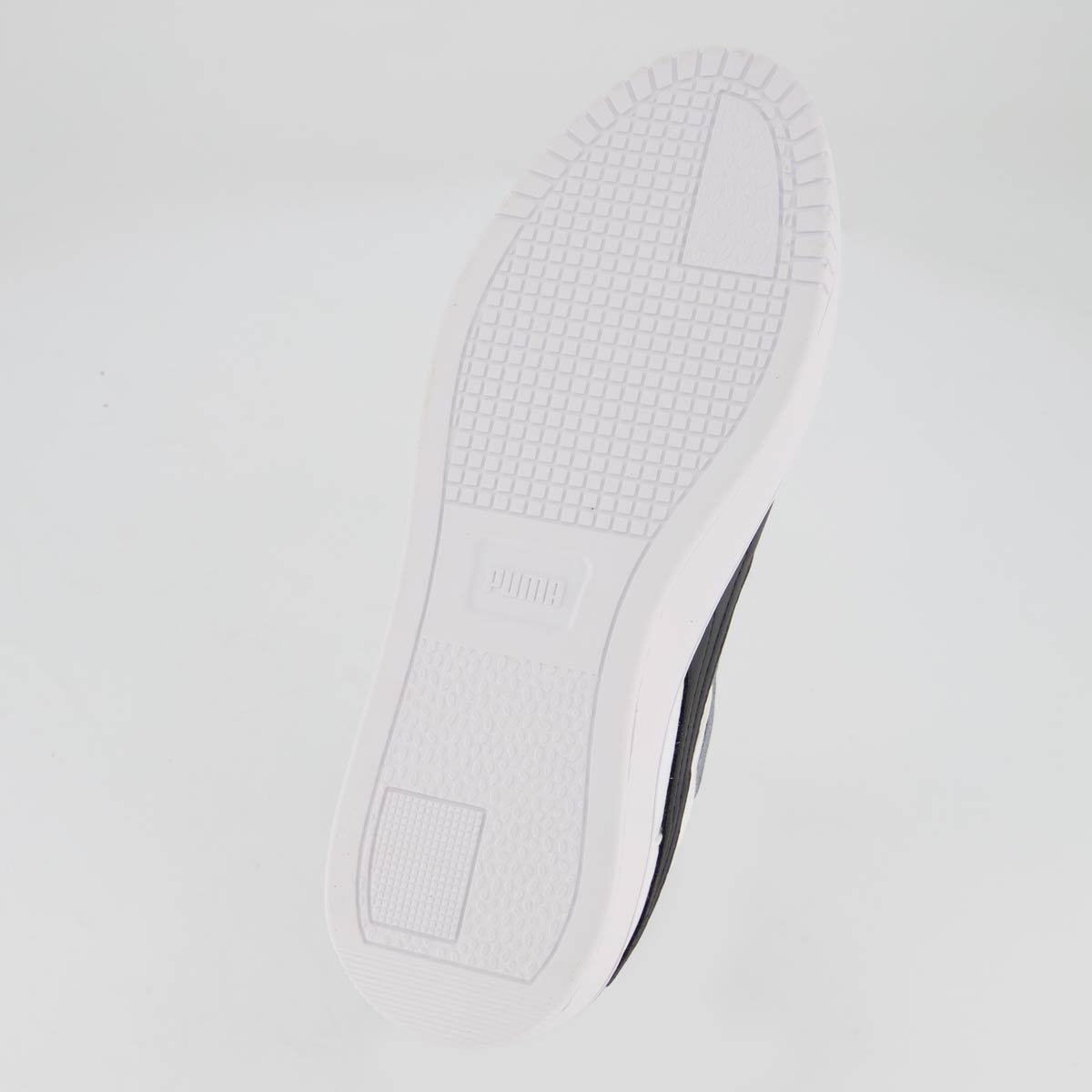 Tênis Puma Carina Logo Power Feminino Branco e Preto Branco 5
