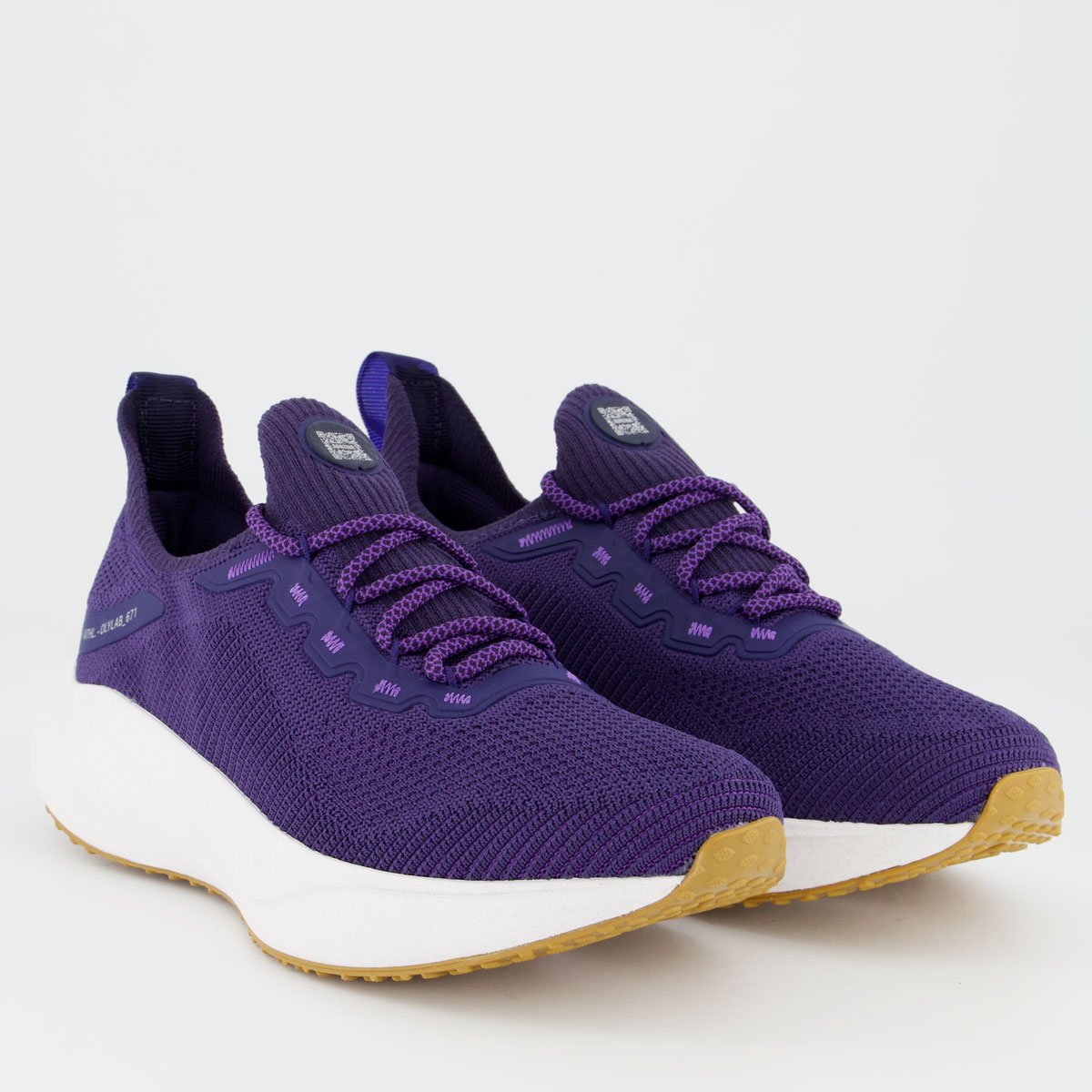 Tênis Olympikus Adrena Feminino Roxo e Branco Roxo 2