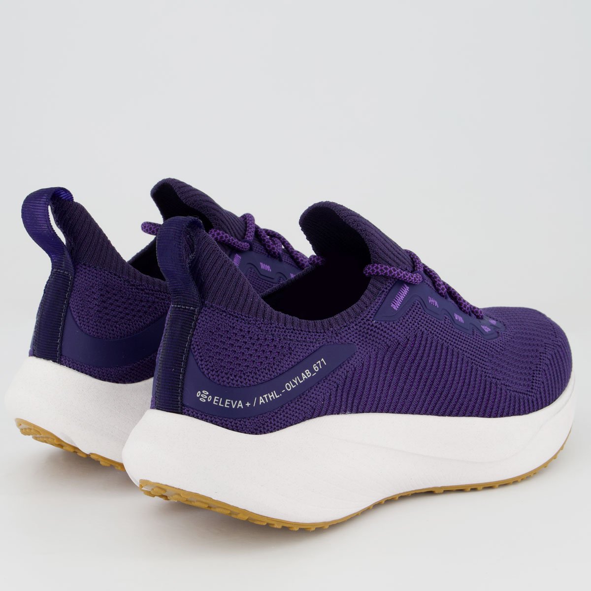 Tênis Olympikus Adrena Feminino Roxo e Branco Roxo 3