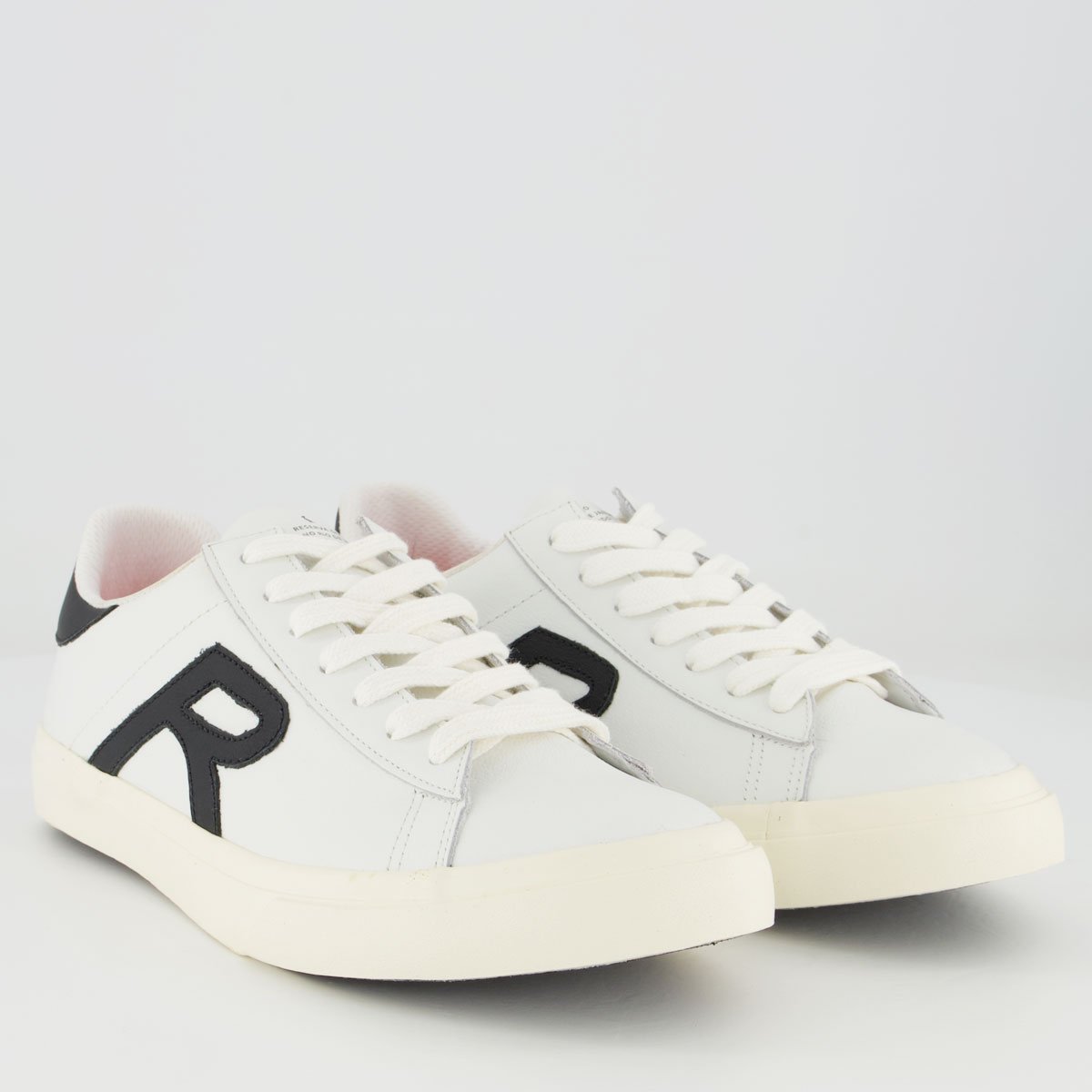 Tênis Reserva Type R Clean Branco e Preto Branco/Preto 2