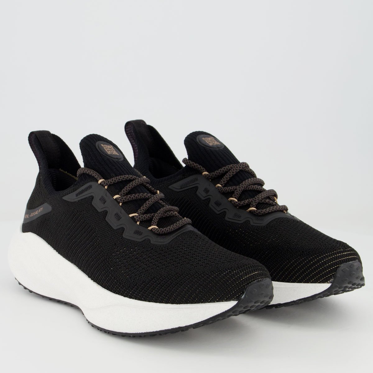 Tênis Olympikus Adrena Feminino Preto e Branco Preto 5