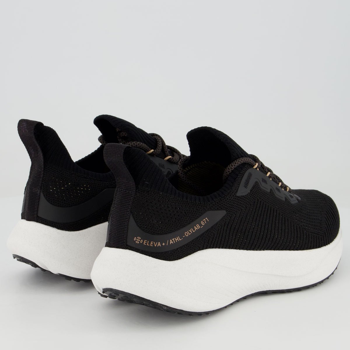 Tênis Olympikus Adrena Feminino Preto e Branco Preto 6