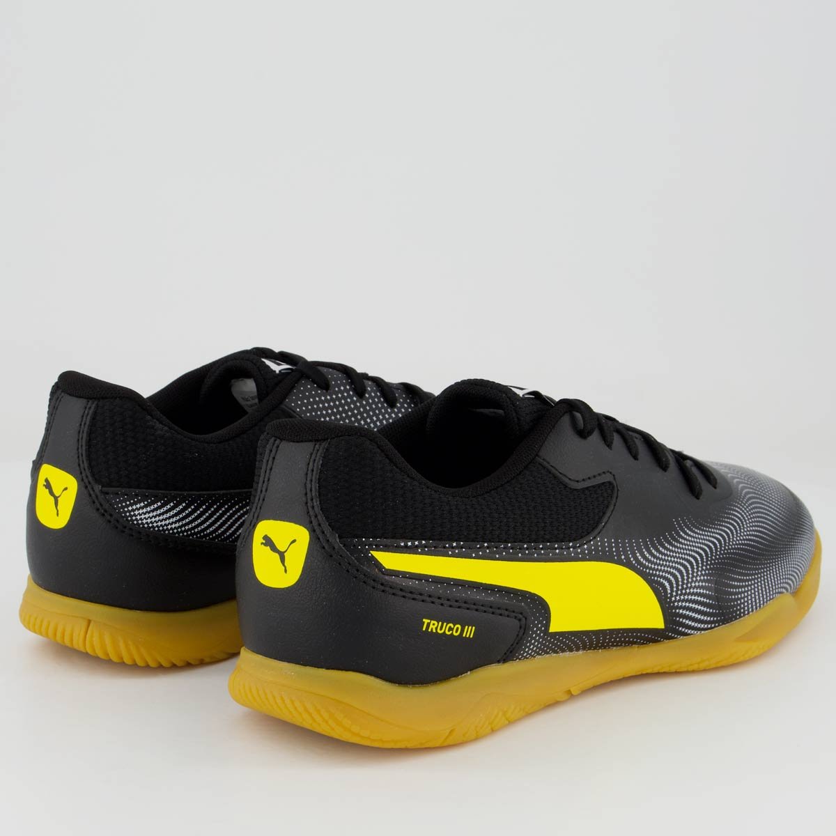 Chuteira Puma Truco III Futsal Preta Preto 3