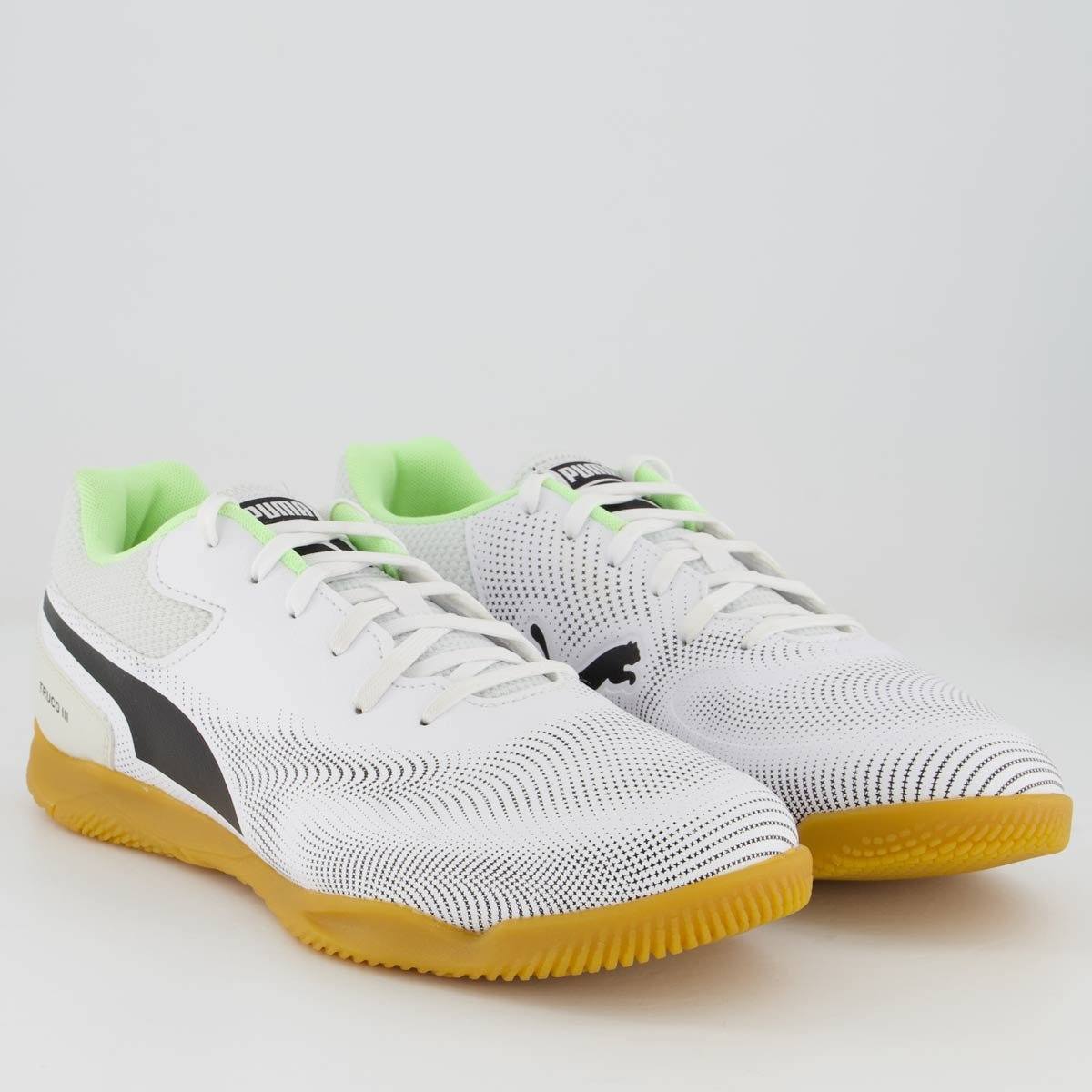 Chuteira Puma Truco III Futsal Branca Branco 2
