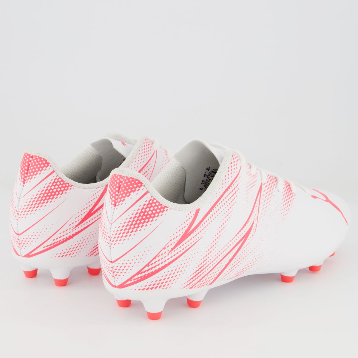 Chuteira Puma Attacanto FG/AG BDP Campo Branca Branco 3