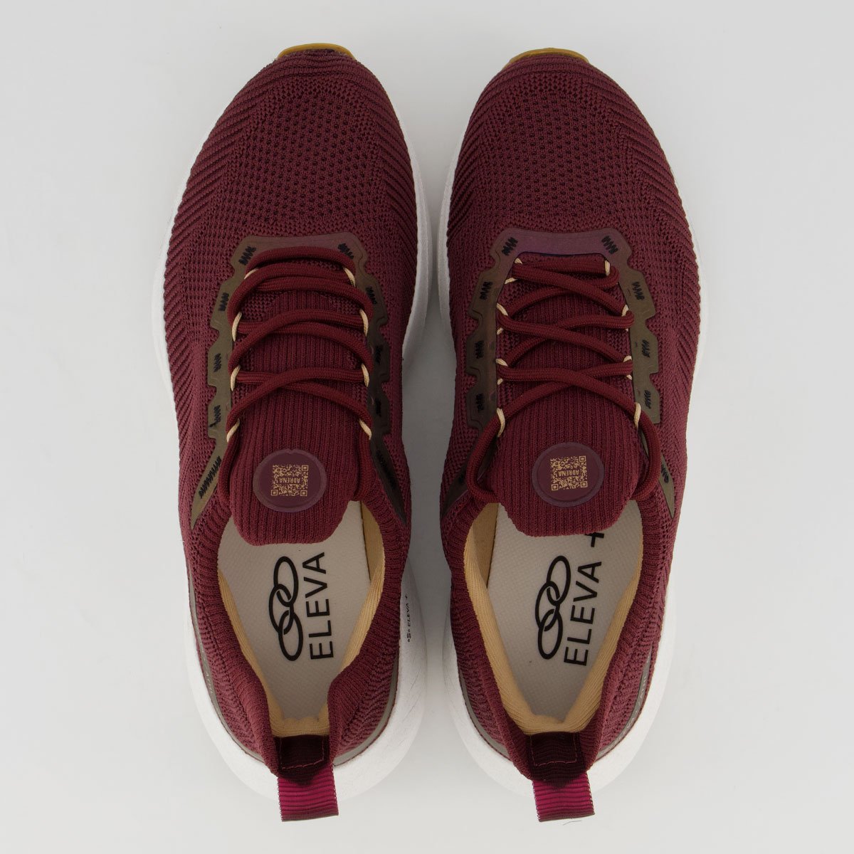 Tênis Olympikus Adrena Feminino Bordô e Branco 4