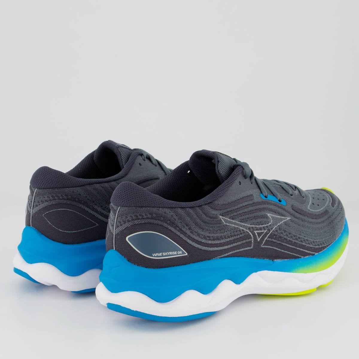 Tênis Mizuno Wave Skyrise 4 Masculino Cinza 3