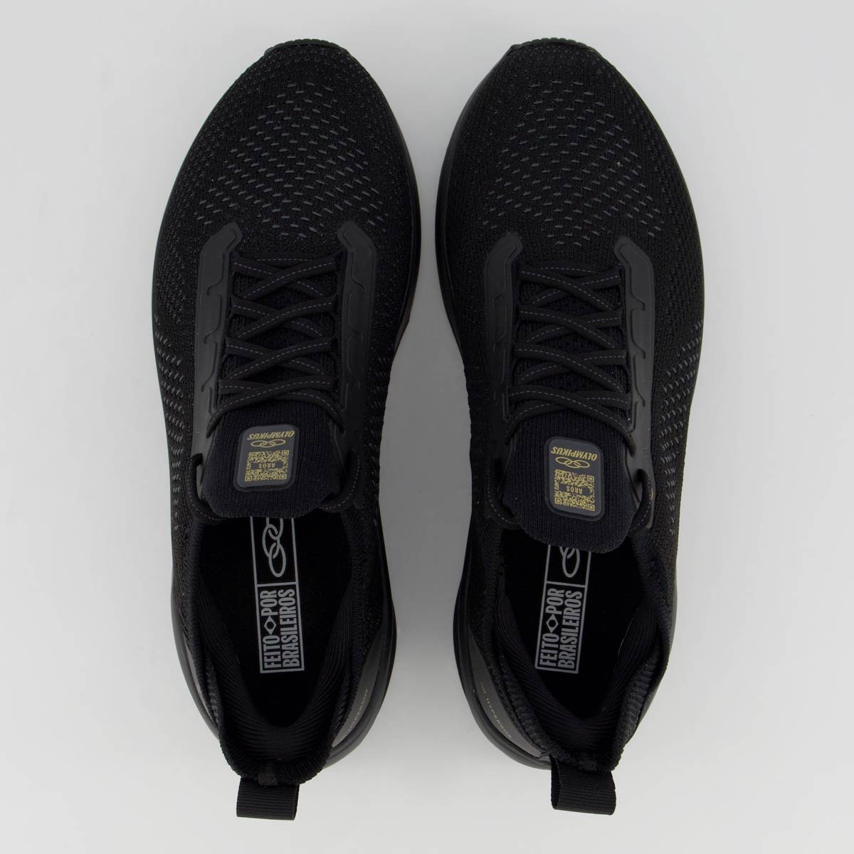 Tênis Olympikus Aros Preto e Dourado Preto 4