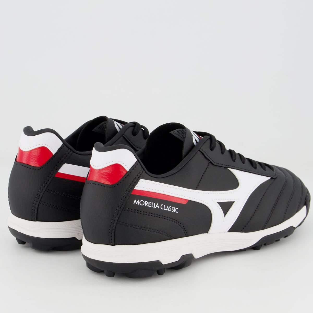 Chuteira Mizuno Morelia Classic AS Society Preta Preto 3