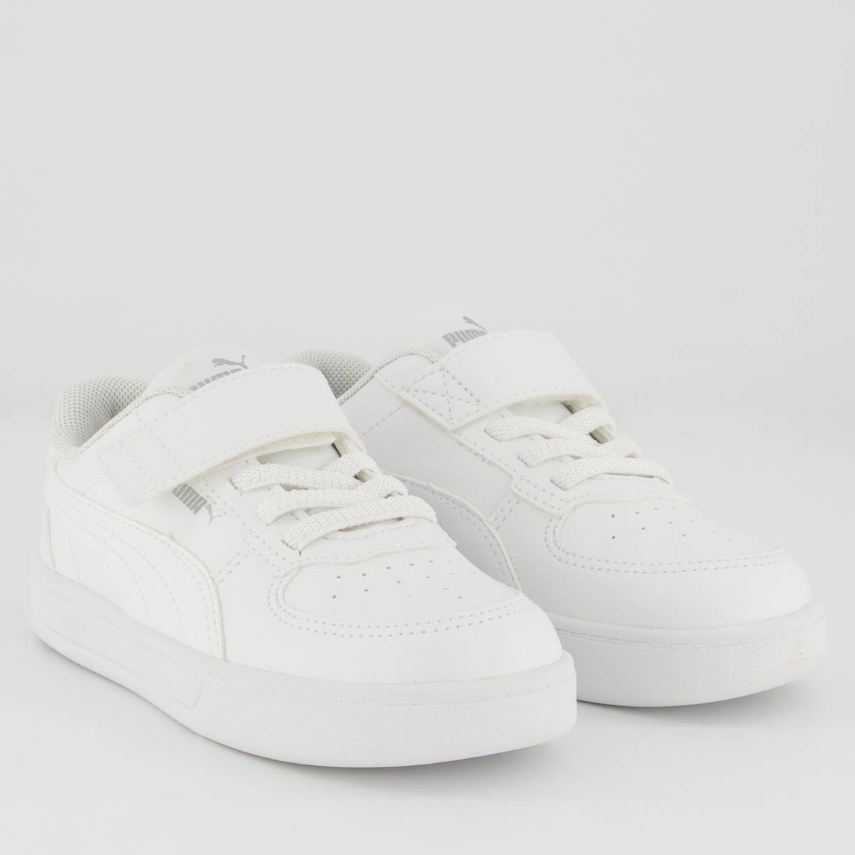 Tênis Puma Caven 2.0 AC Infantil Branco Branco 2
