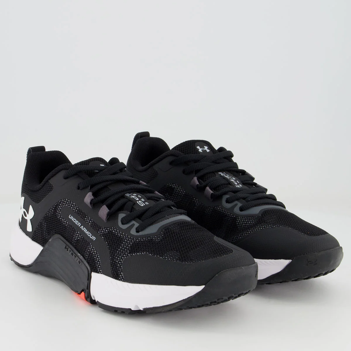 Tênis Under Armour Tribase Reps Preto e Branco Preto 2