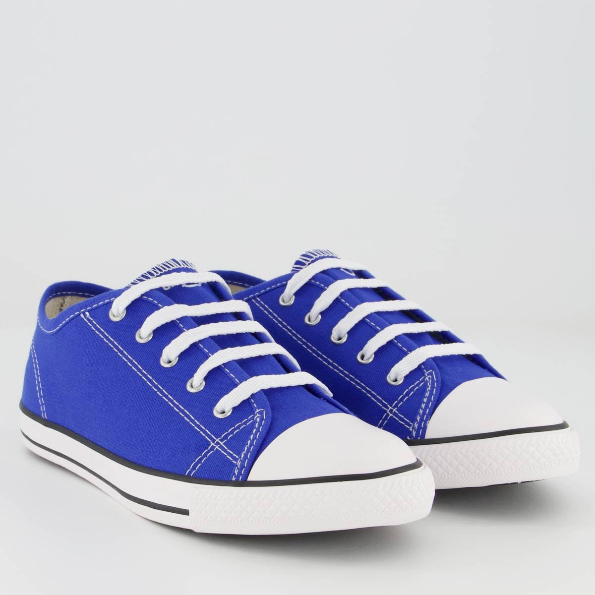 Tênis Diversão Canvas Low Color Infantil Azul Azul 2