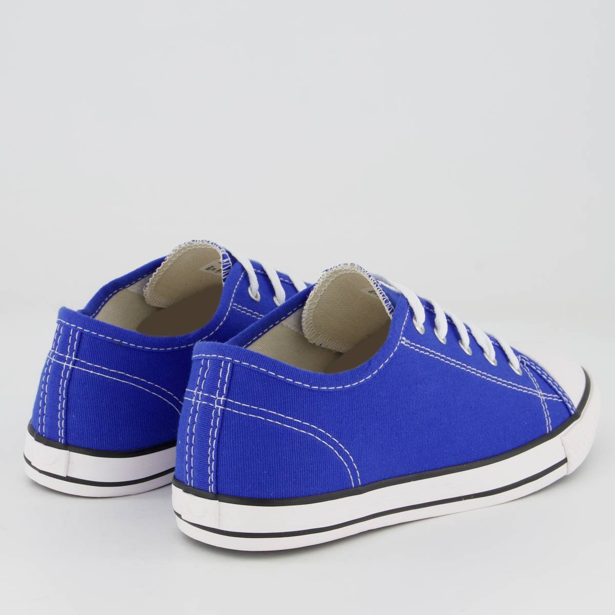 Tênis Diversão Canvas Low Color Infantil Azul Azul 3