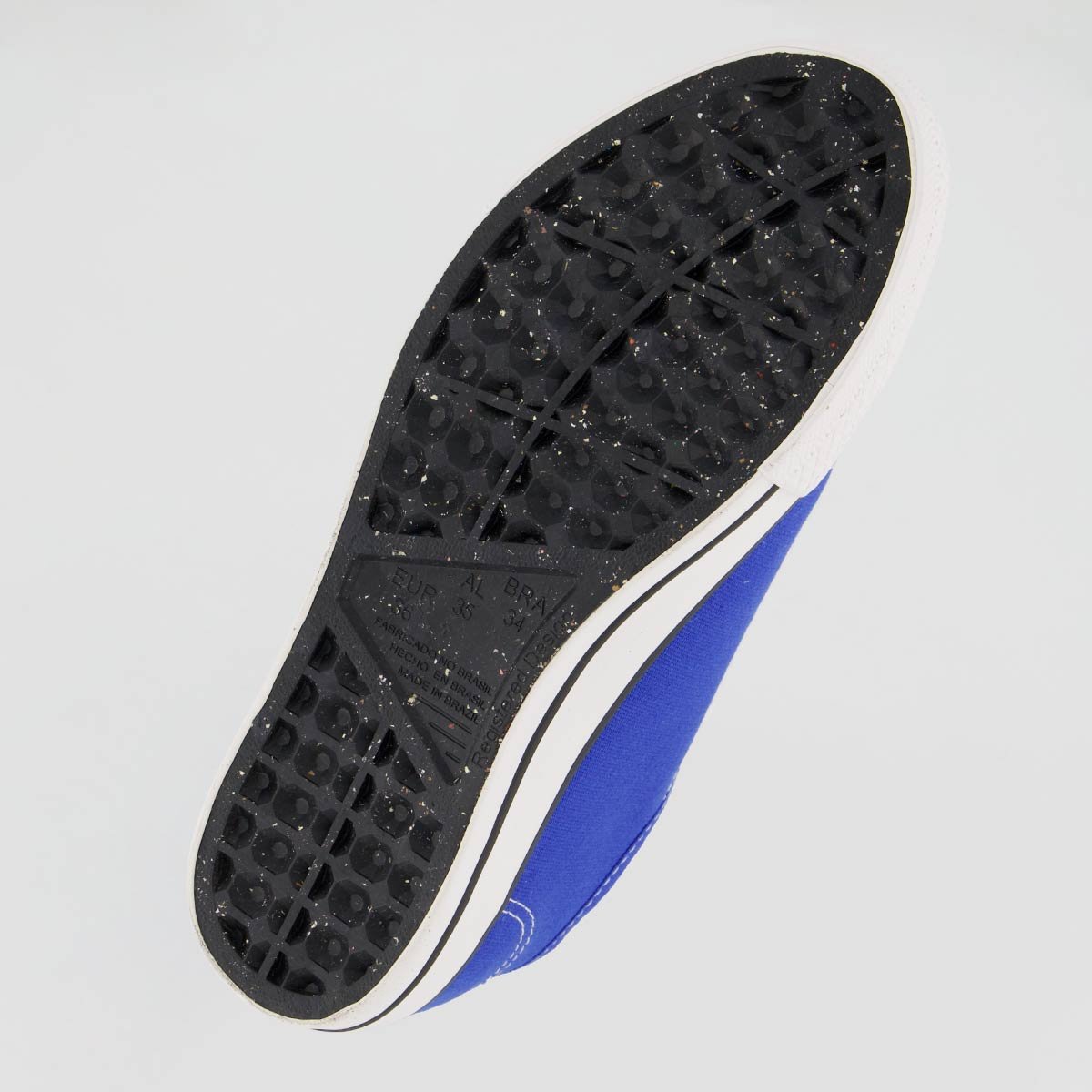 Tênis Diversão Canvas Low Color Infantil Azul Azul 5