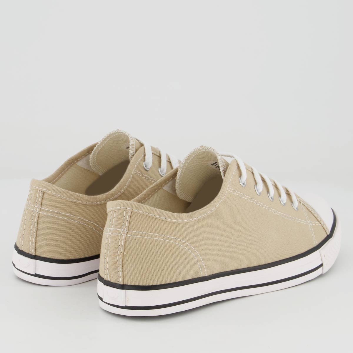 Tênis Diversão Canvas Low Color Infantil Bege Bege 3