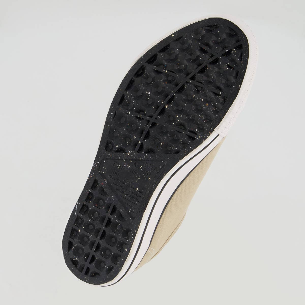 Tênis Diversão Canvas Low Color Infantil Bege Bege 5