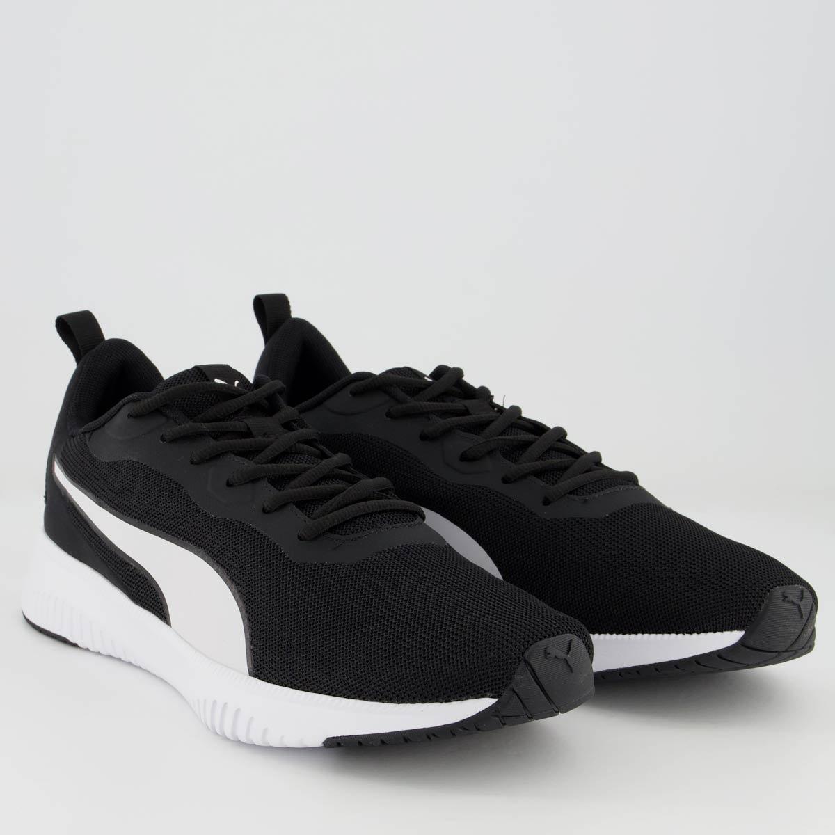 Tênis Puma Flyer Flex BDP Logo Preto e Branco Preto/Branco 2