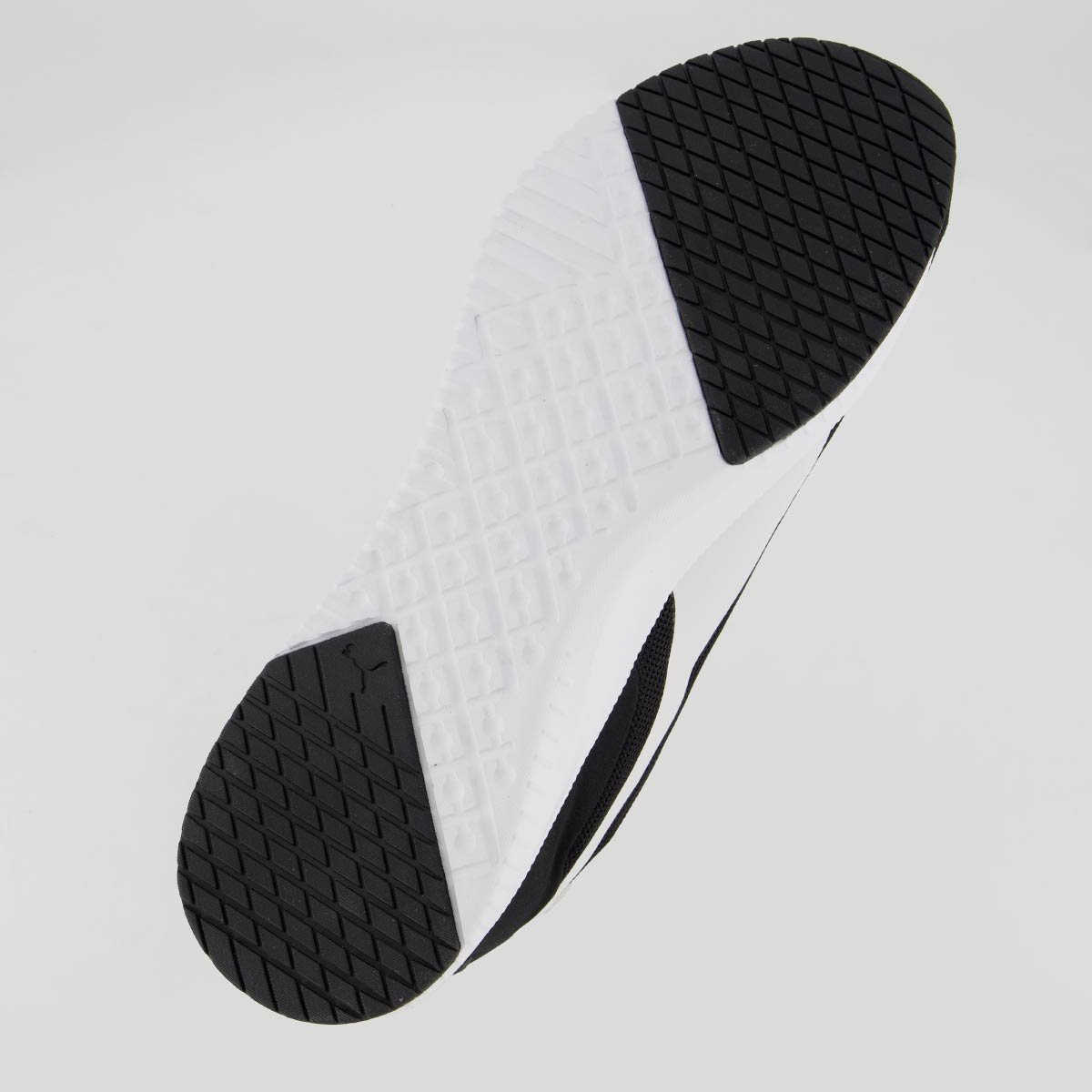 Tênis Puma Flyer Flex BDP Logo Preto e Branco Preto/Branco 5