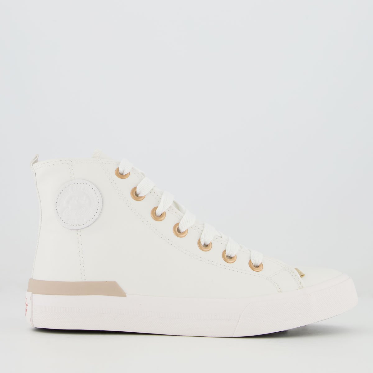 Tênis Coca Cola Atlanta Journey Towm Feminino Branco e Cobre