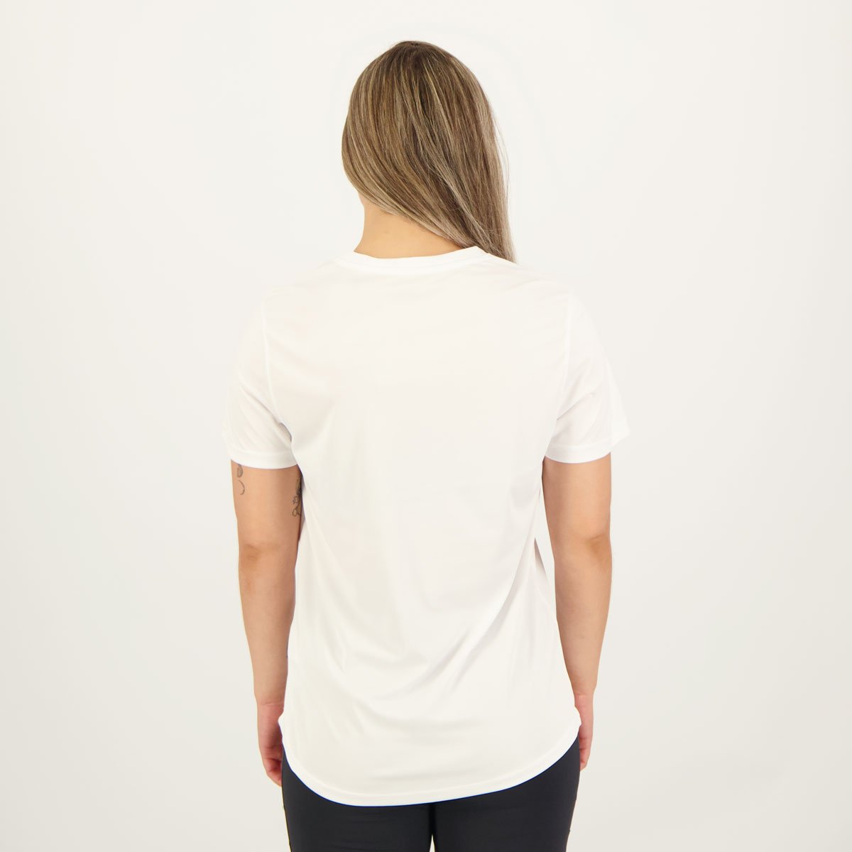 Camiseta Fila Basic Sports Polygin Feminina Branca Branco 3