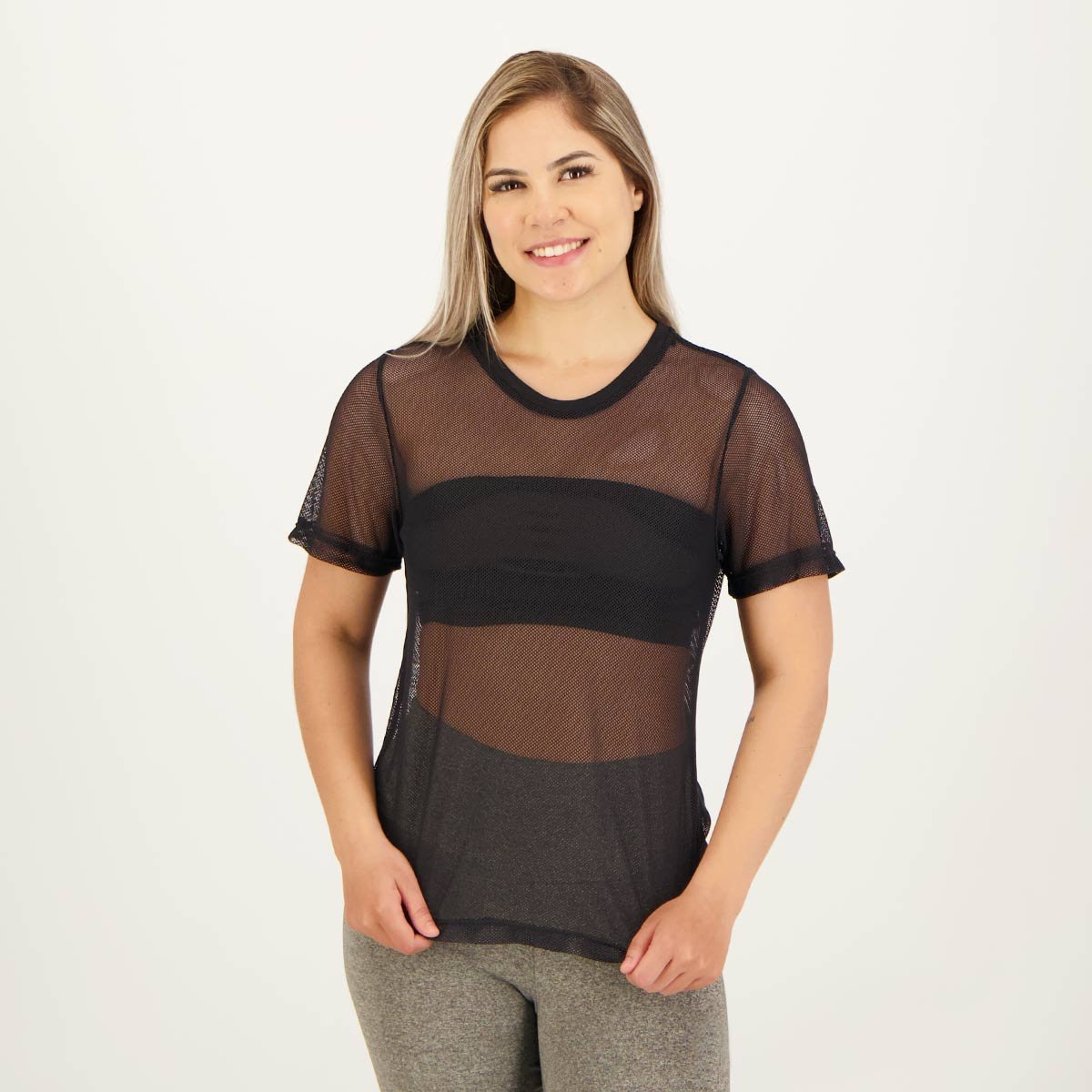 Camiseta Selene Tela Feminina Preta