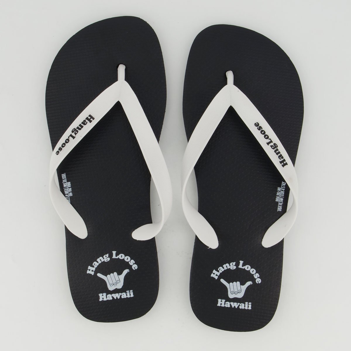 Chinelo Hang Loose Basic Hawaii Preto Preto 1
