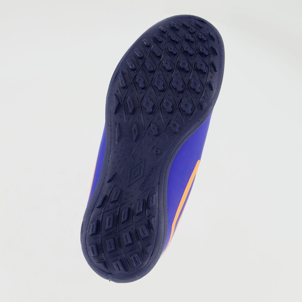Chuteira Umbro Orbit Society Juvenil Azul Azul/Laranja 5