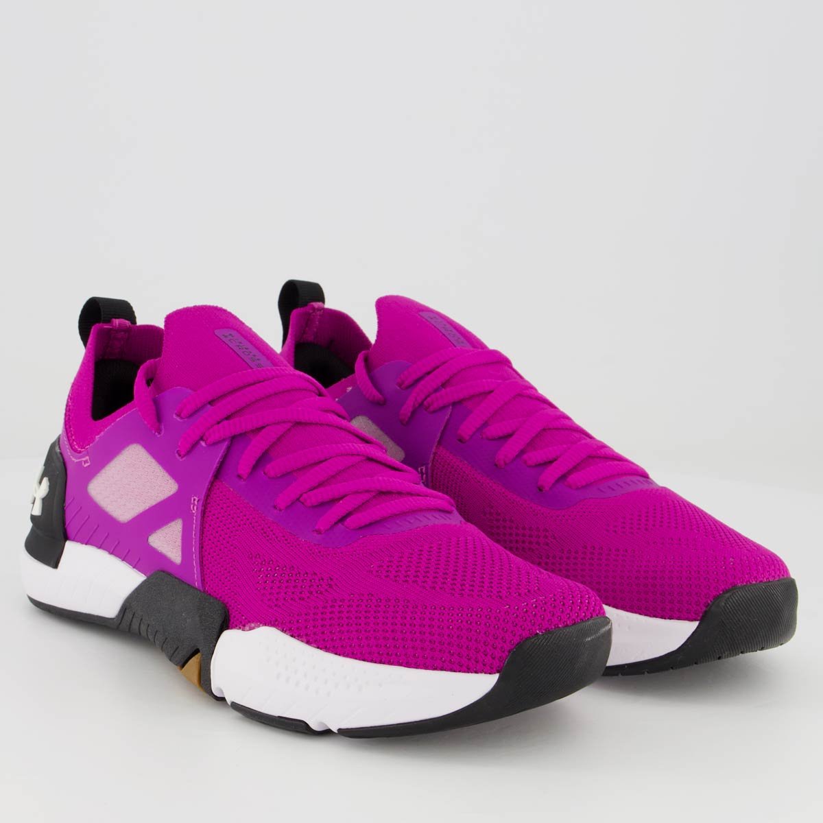 Tênis Under Armour Tribase Cross Feminino Roxo e Branco 2