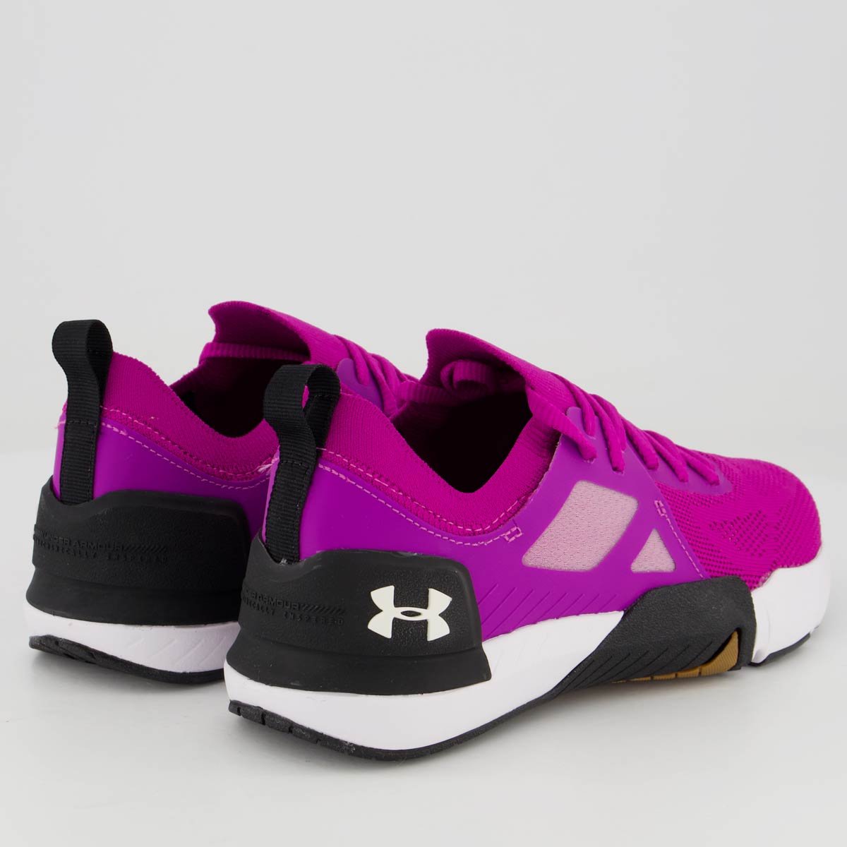 Tênis Under Armour Tribase Cross Feminino Roxo e Branco 3