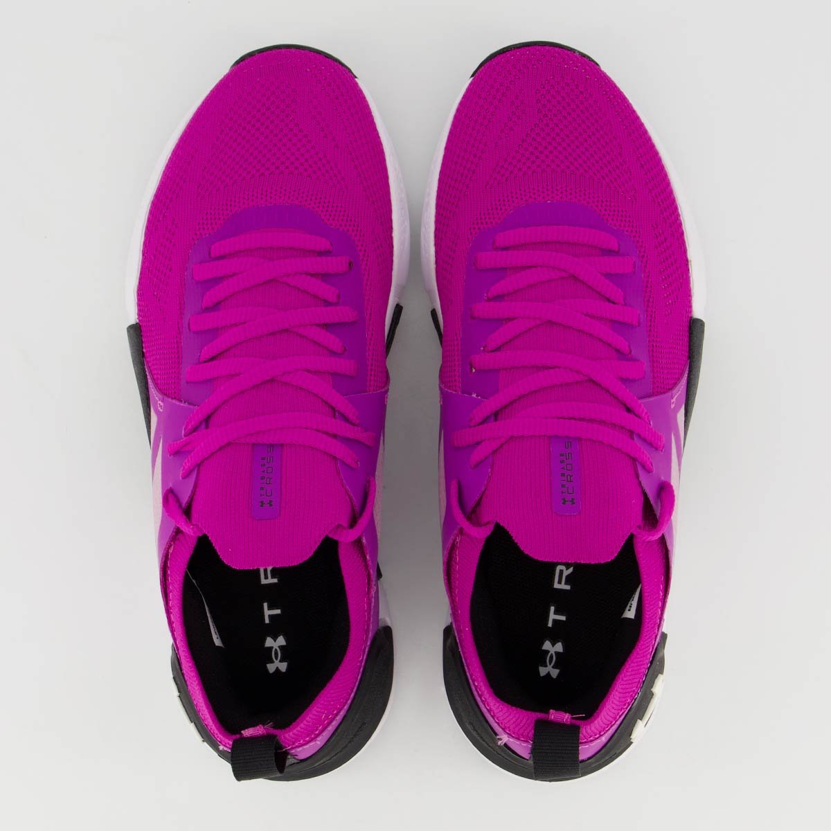 Tênis Under Armour Tribase Cross Feminino Roxo e Branco 4