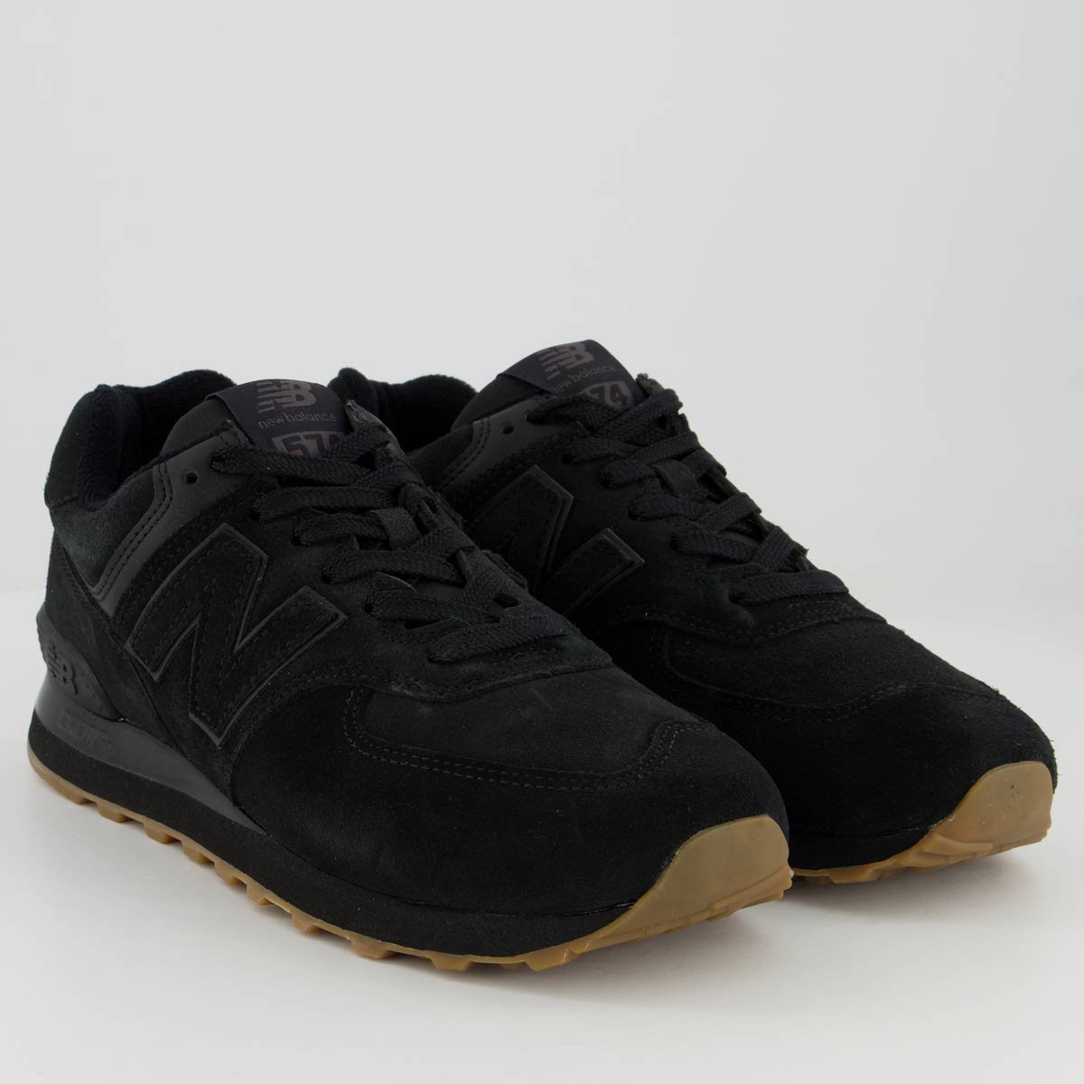 Tênis New Balance 574V2 Preto e Marrom 2