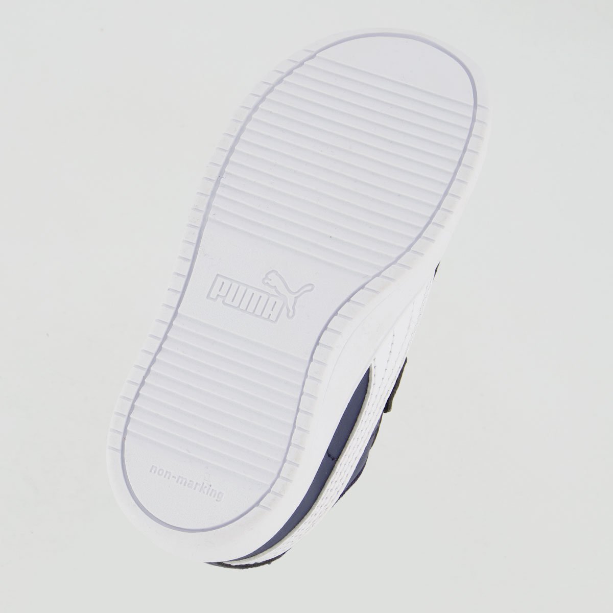 Tênis Puma Rickie Classic V Infantil Marinho e Branco Azul 5