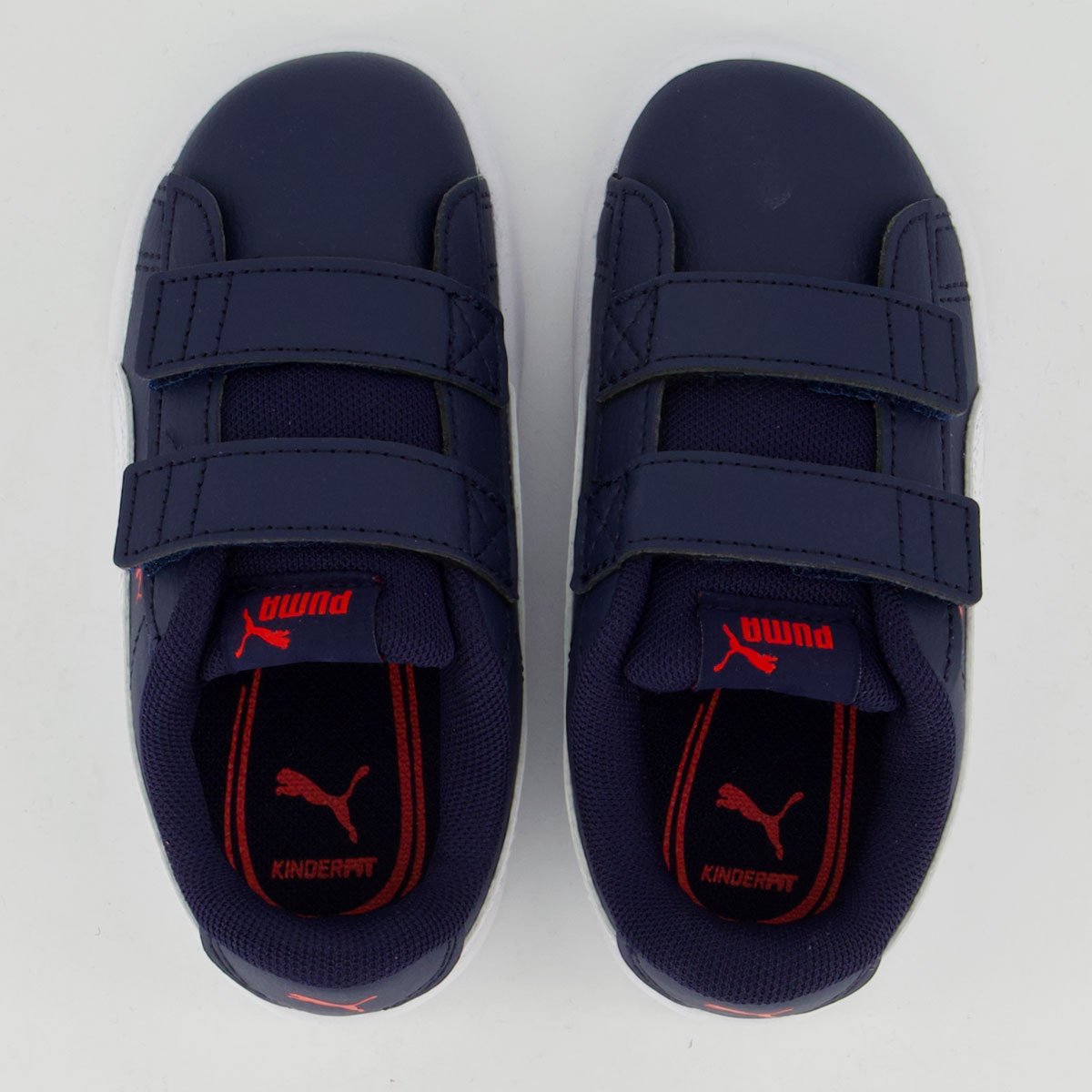 Tênis Puma Rickie Classic V Infantil Marinho e Branco Azul 4