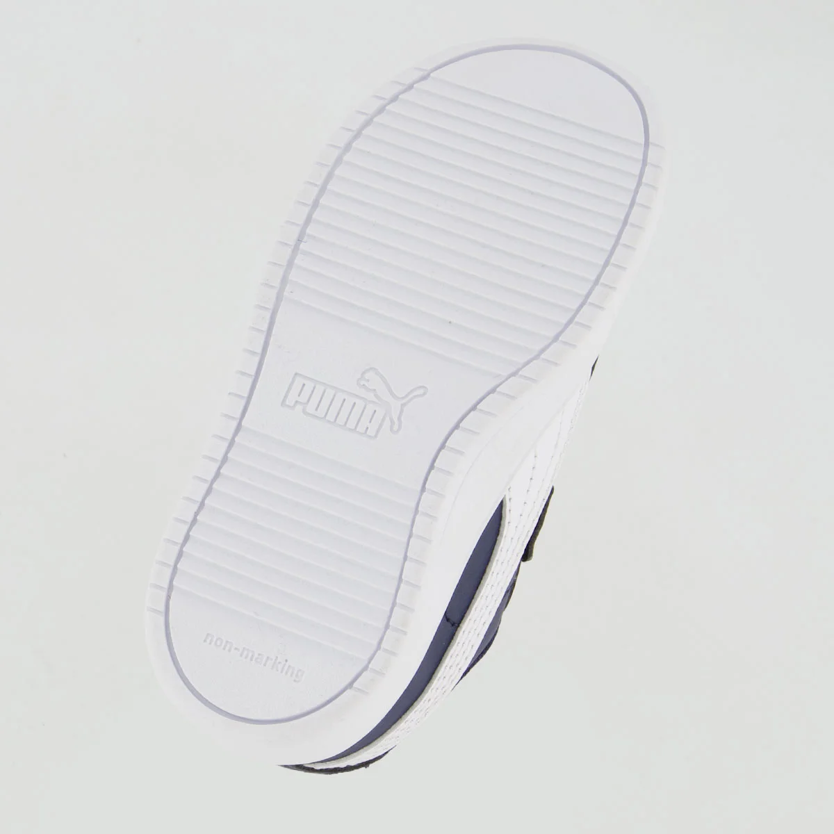 Tênis Puma Rickie Classic V Infantil Marinho e Branco Azul 5