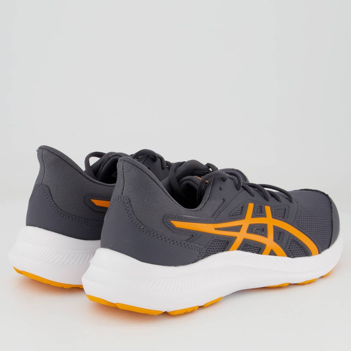 Tênis Asics Jolt 4 Cinza e Laranja Cinza 3