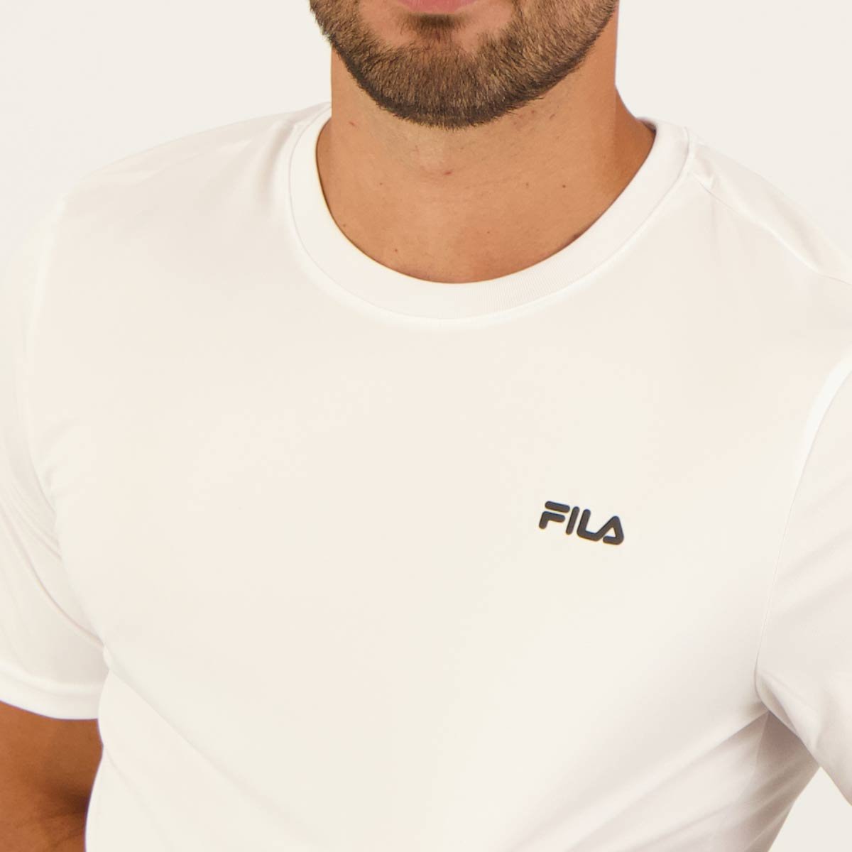 Camiseta Fila Basic Sports Polygin Branco Branco 4