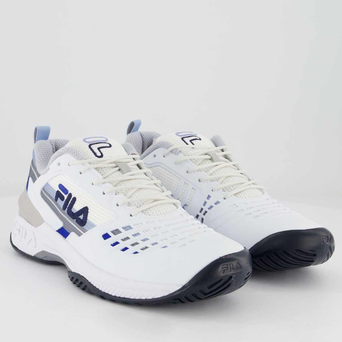 Tênis Fila Axilus Ace 2.0 Branco e Azul Branco 2